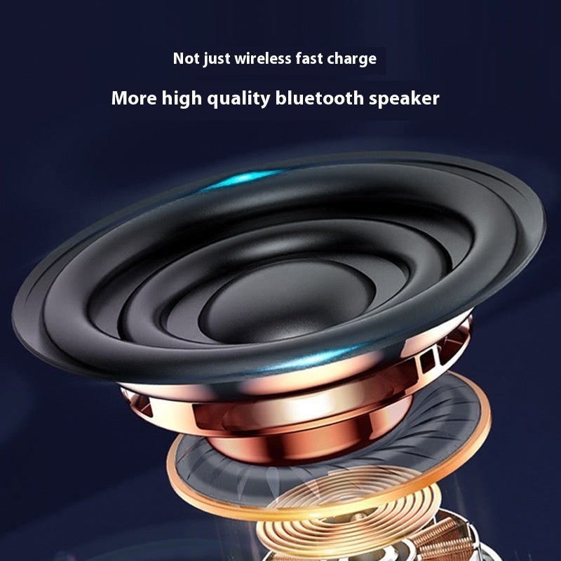 Speaker Wireless Charger Creative Mobile Phone Fast Charging - Zambeel