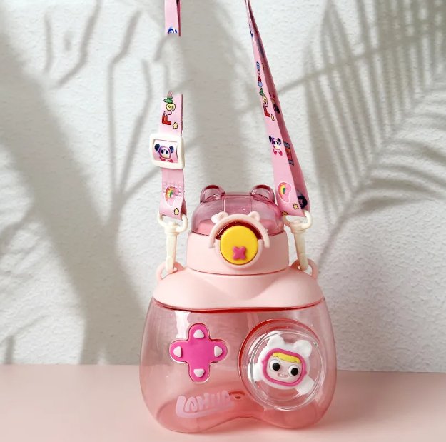 Square Straw Water Bottle - Zambeel