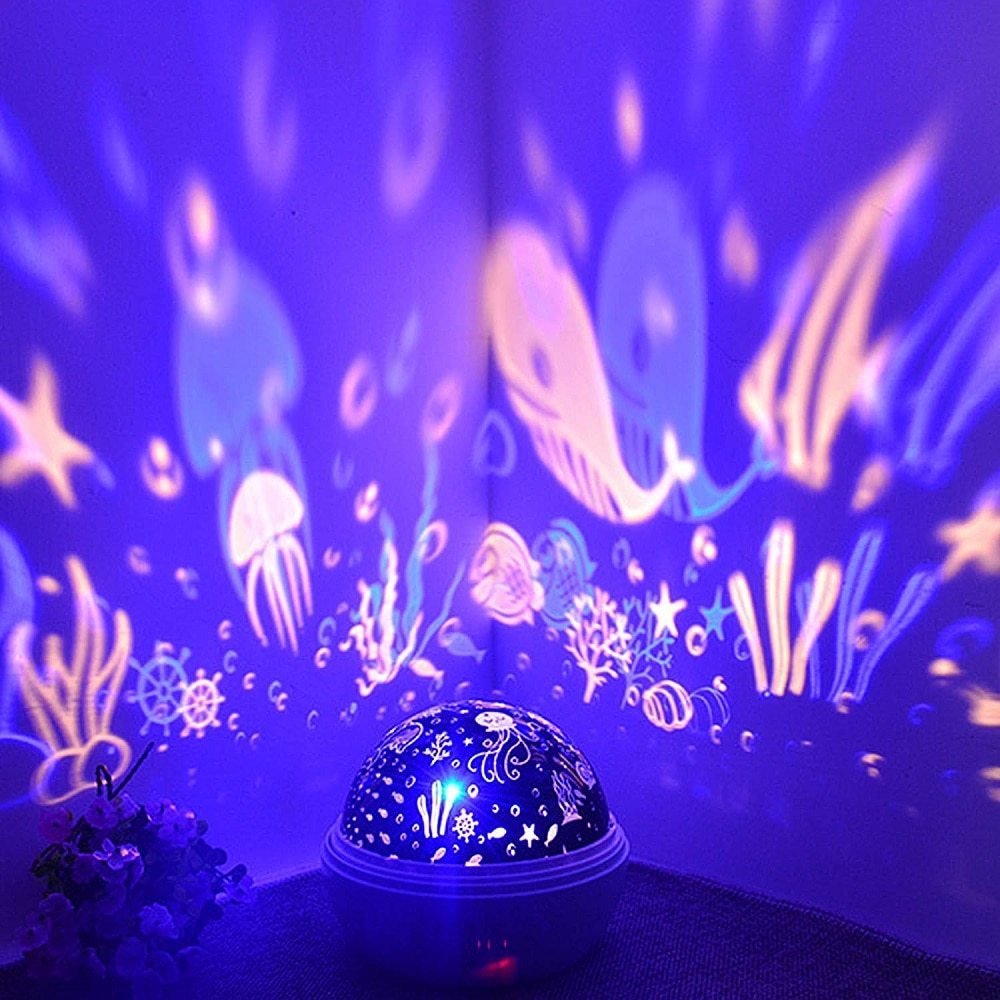 Star projector lamp USB baby sleep light bedroom ball light - Zambeel