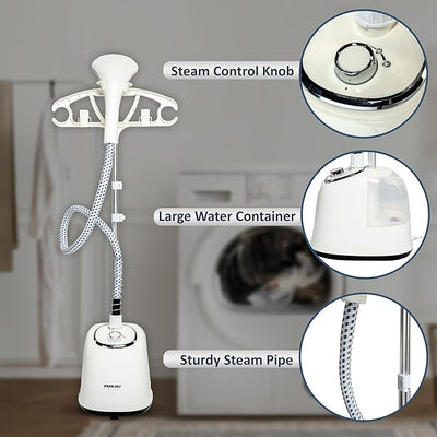 Steamer With Suit Hanger System - Zambeel