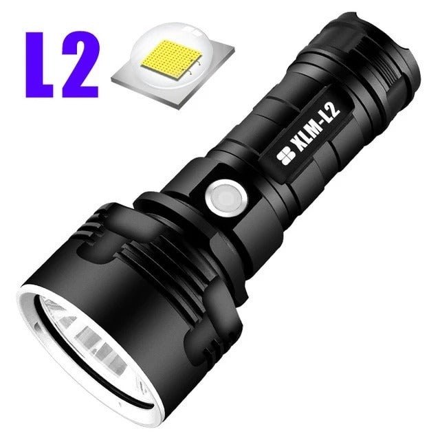 Strong Flashlight Focusing Led Flash Light Rechargeable Super Bright LED Outdoor Xenon Lamp - Zambeel