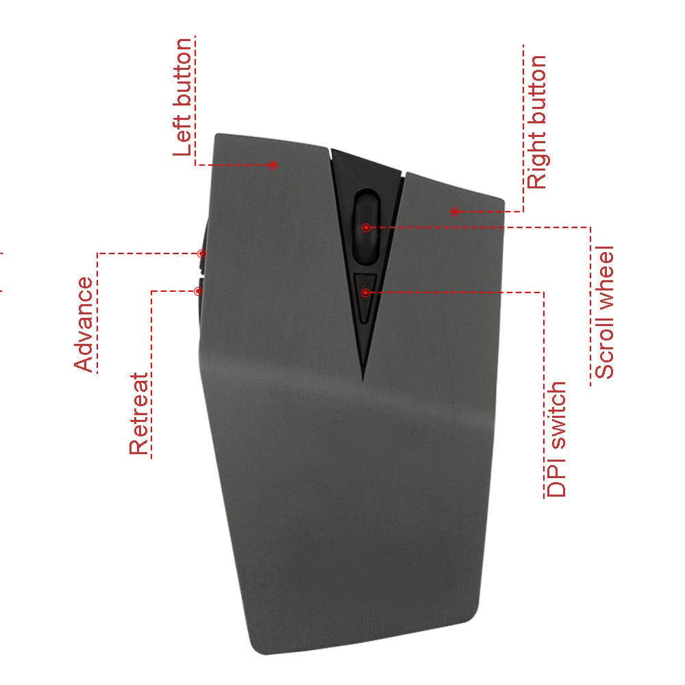 Supply Creative Gift Wireless Invisible Mouse - Zambeel