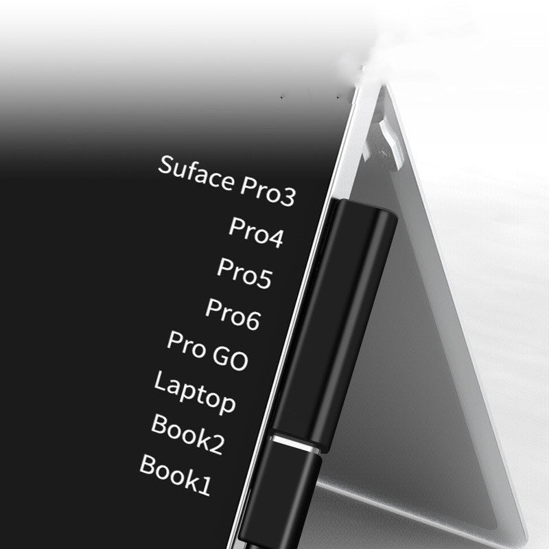 Surface Notebook Charging Adapter Type - C Female To Microsoft Magnetic Suction Head 15V Compatible With 12V Device 3A - Zambeel