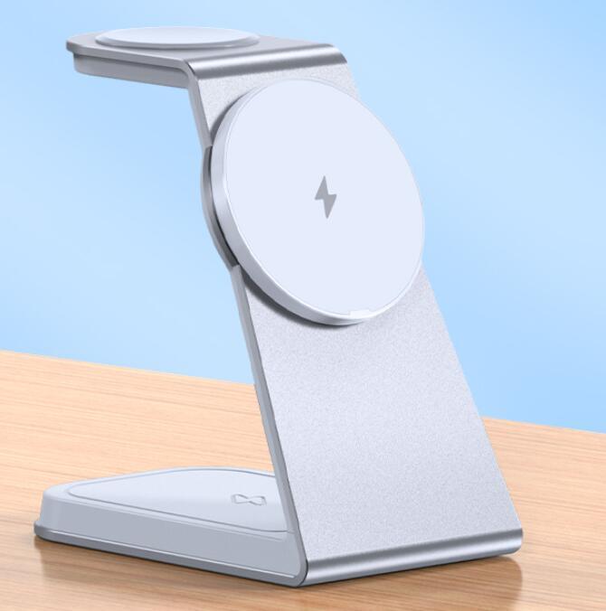 Three - in - one Magnetic Wireless Charger - Zambeel