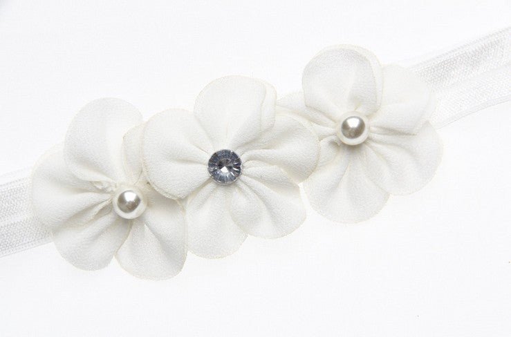 Three Little Plum Blossom Baby Headband - Zambeel
