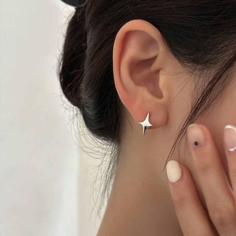 Trendy Earrings Women's Personalized Ear Studs Men - Zambeel