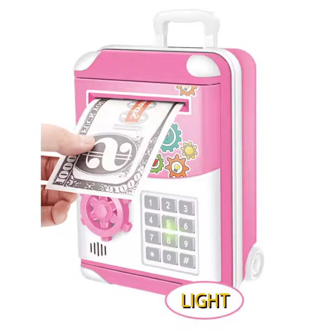 Trolley Case Electronic Piggy Bank - Zambeel