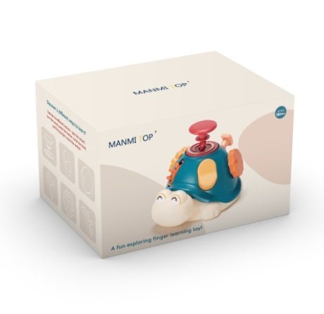 Turtle Finger Exploration Toy Baby Early Education Toy - Zambeel