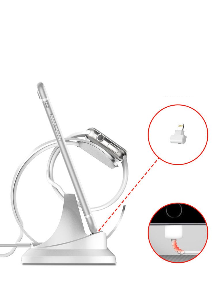 Two - in - one Aluminum Alloy Metal Charging Stand - Zambeel