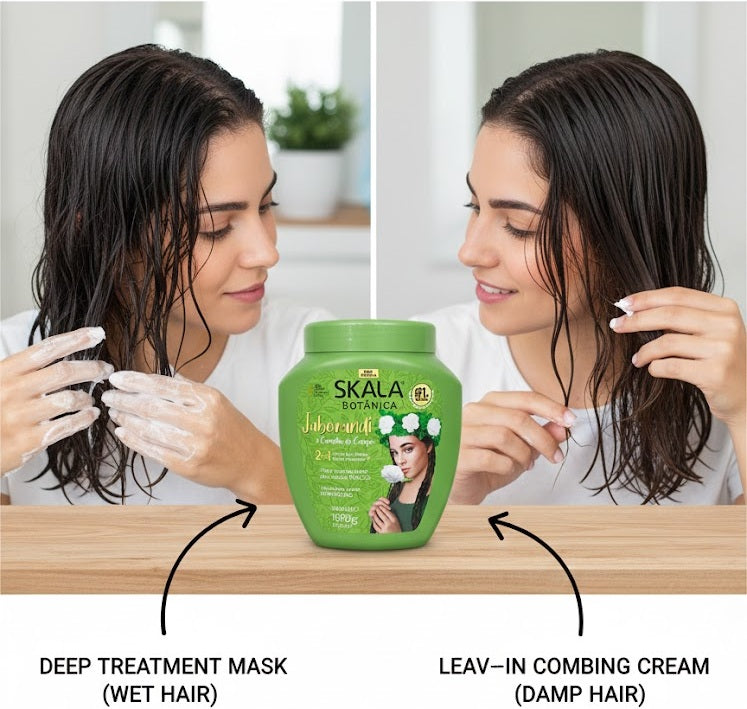 SKALA Botânica - Jaborandi & Field Camellia Cream (Original)