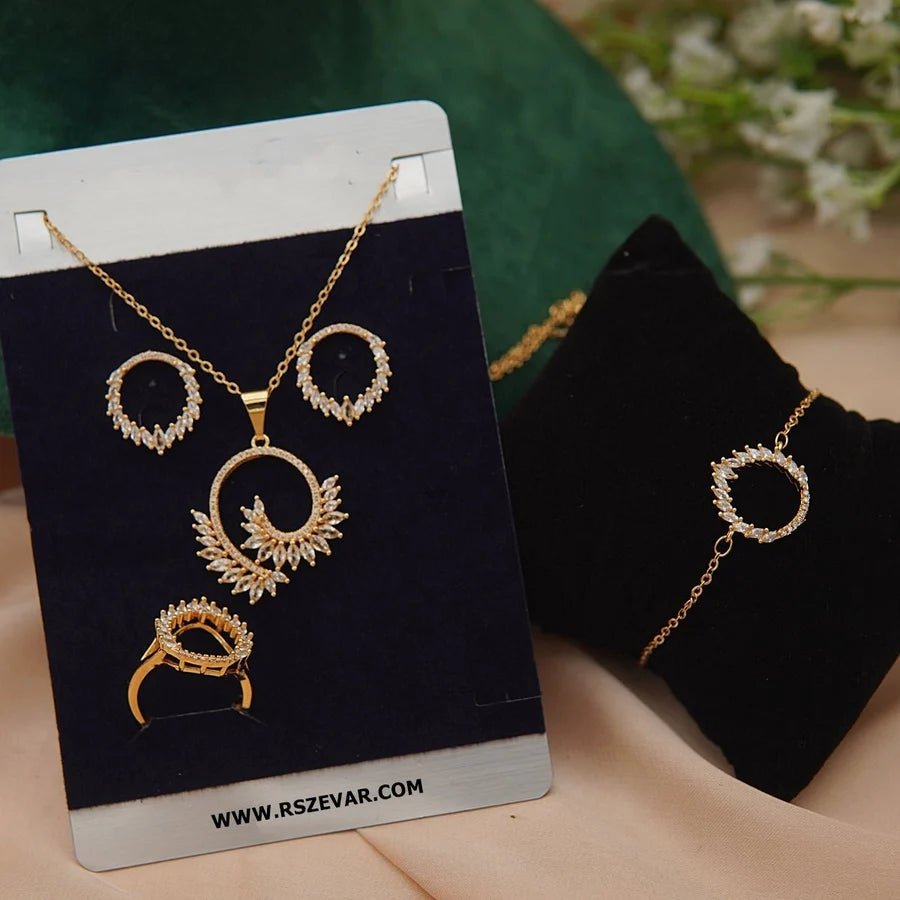 Vintage Zirconia Set - Zambeel