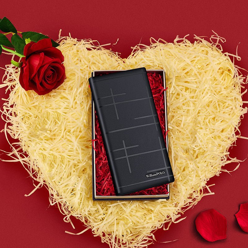 Wallet Men's Multiple Card Slots Cowhide Money - Zambeel