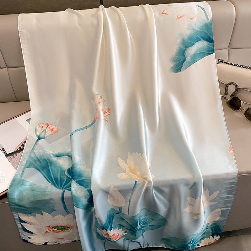 Warm Scarf Air Conditioning Shawl Spring And Autumn Beach Towel - Zambeel