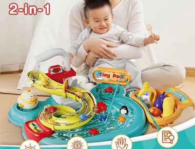 Water Play Toy Kitchen Set - Zambeel