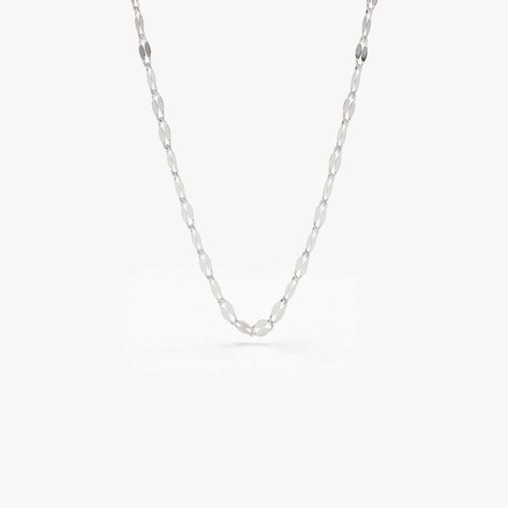 Women's Delicate Lip Chain Necklace - Zambeel