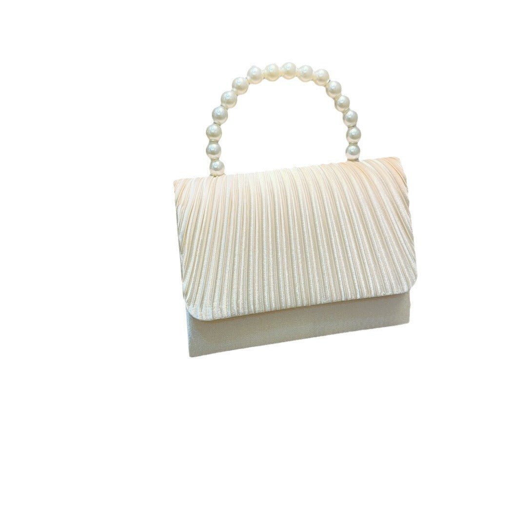 Women's Fashion Pleated Evening Bag - Zambeel