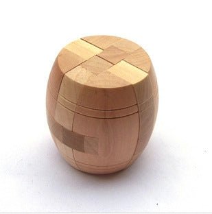 Wooden Puzzle Magic Ball Brain Teasers Intelligence Game - Zambeel