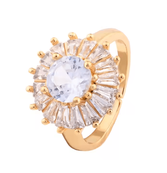 Zircon Diamond Ring - Zambeel