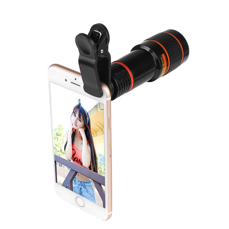 Zoom Mobile Phone Clip - On Retractable Telescope Camera Lens For Galaxy S3 S4 S5 S6 S7 Edge Phone - Zambeel