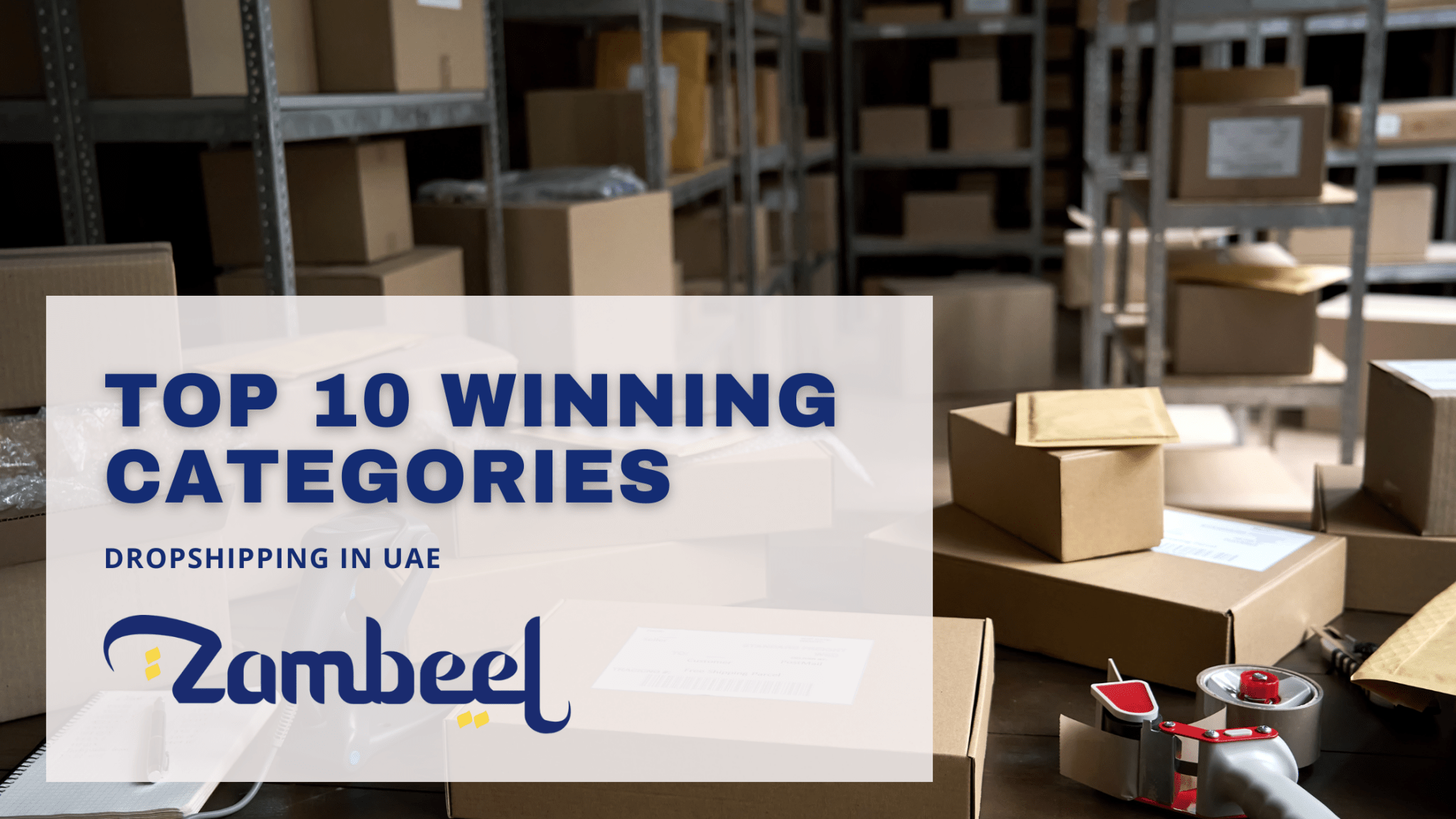 Top 10 Winning Dropshipping Niches in the UAE for 2025 - Zambeel