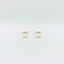 10 mm White Pearl With Post Earring | Stainless Steel | Gold Plated - Zambeel