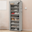 10 Single - row Zipper Shoe Cabinet - Zambeel