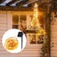 100 200 LED Solar Copper Wire String Light - Zambeel