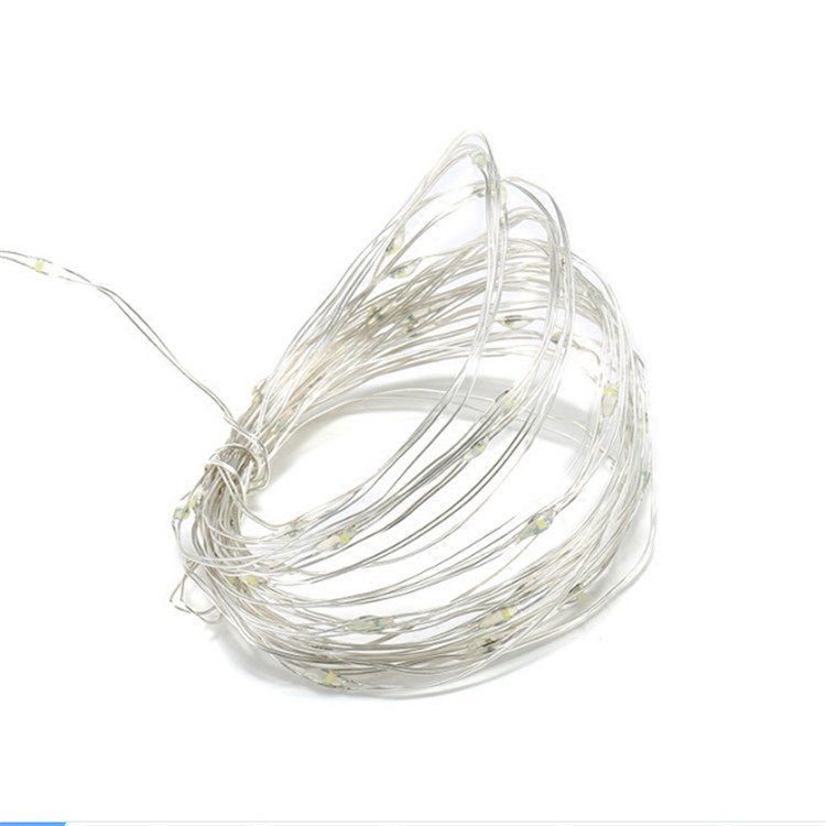 100 200 LED Solar Copper Wire String Light - Zambeel