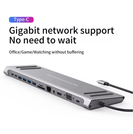14 - in - 1 USB - C Docking Station © - Zambeel