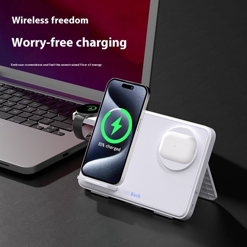 15W Three - in - One Wireless Charger - Zambeel