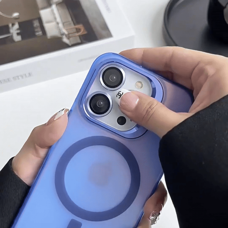 حافظة هاتف متدرجة اللون متوافقة مع MagSafe