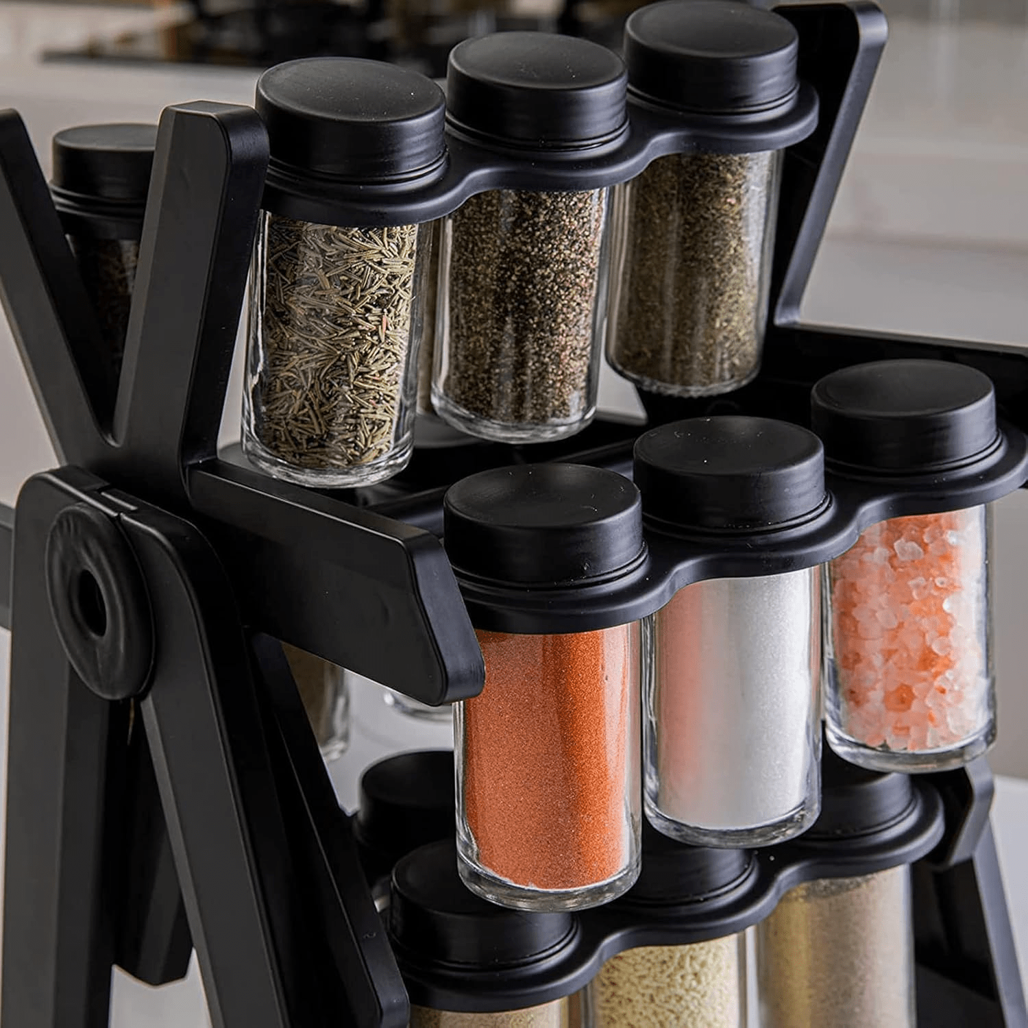 18 Jar Rotating Spice Rack - Zambeel