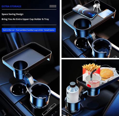 2 - in - 1 Car Cup Holder - Zambeel