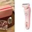 2 In 1 Hair Removal Epilator USB Rechargeable Trimmer Women Body Razor Face Leg Armpit Bikini Hand Pubic Shaver Hair Remover - Zambeel