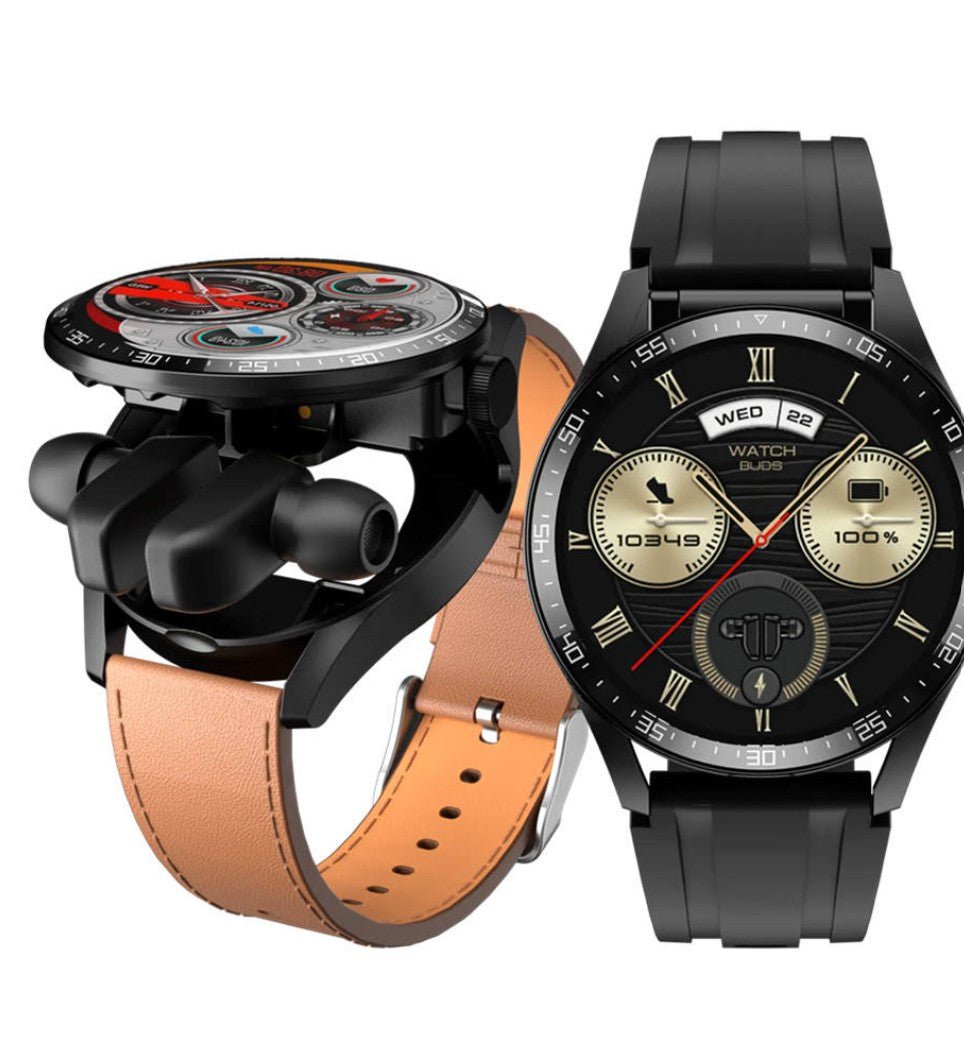 2 In 1 HI - FI Wireless Earphones Men Smart Watch - Zambeel