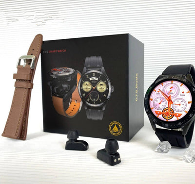 2 In 1 HI - FI Wireless Earphones Men Smart Watch - Zambeel