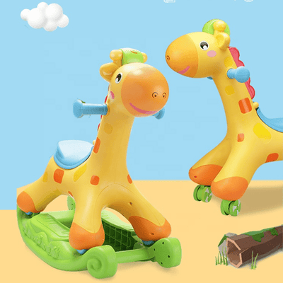 2 - in - 1 Kids Giraffe Ride © - Zambeel