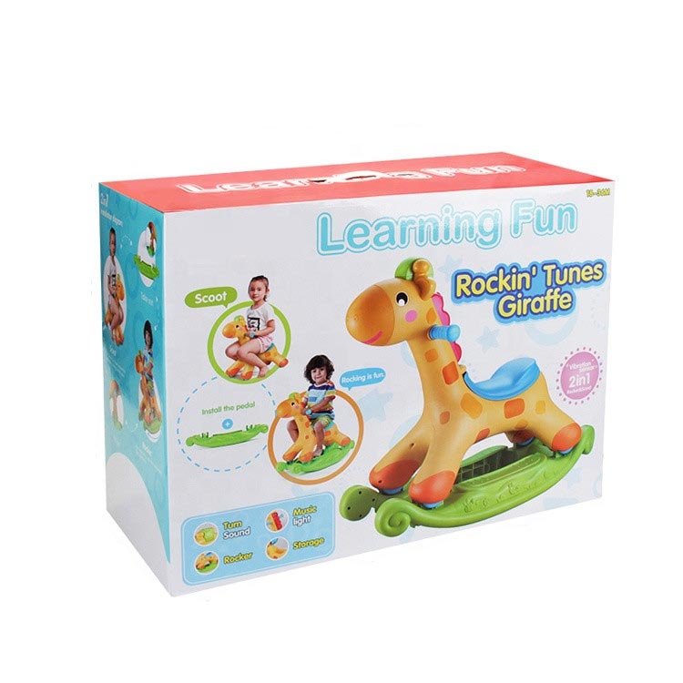 2 - in - 1 Kids Giraffe Ride © - Zambeel