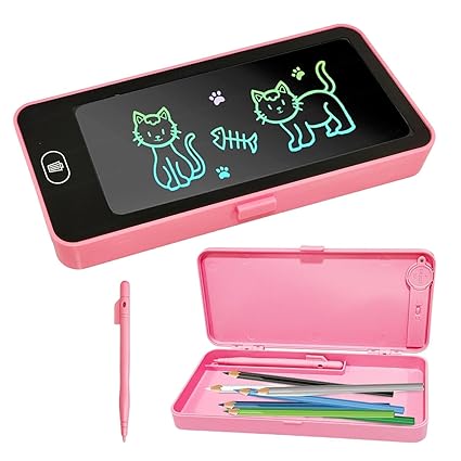 2 - in - 1 LCD Writing Tablet Pencil Case - Zambeel