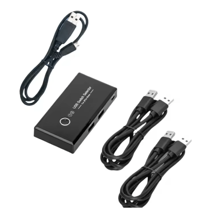 2 - in - 4 USB Switch Selector (USB 2.0) - Zambeel