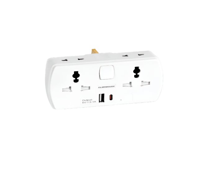 2 - in1 Multi Adapter With USB port - Zambeel