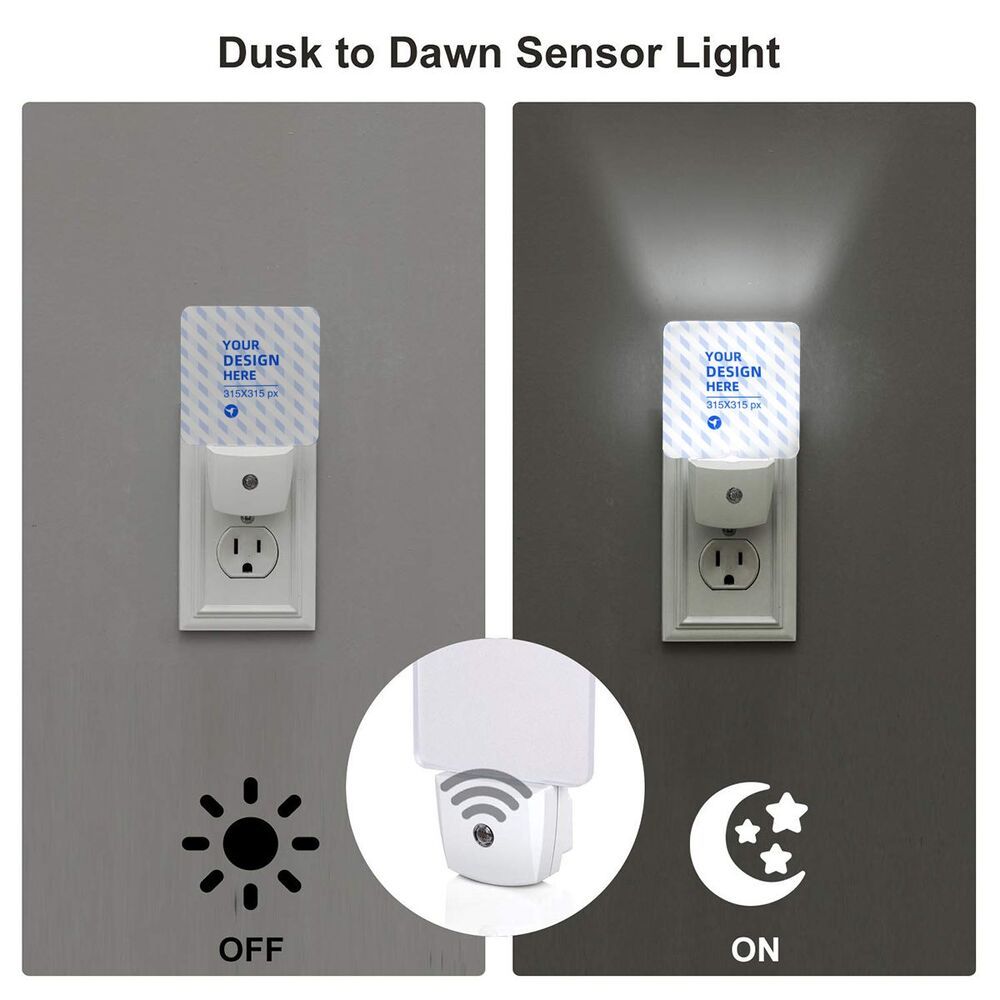 2 Light Intelligent Sensor Night Lights - Zambeel