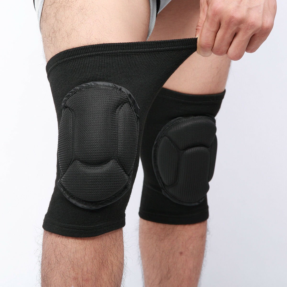 2 x Professional Knee Pads Leg Protector For Sport Work Flooring Construction - Zambeel