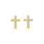 2024 New Fashion Stainless Steel Cross Earrings Product Temperament All Match Birthday Anniversary Earrings Small Gift - Zambeel