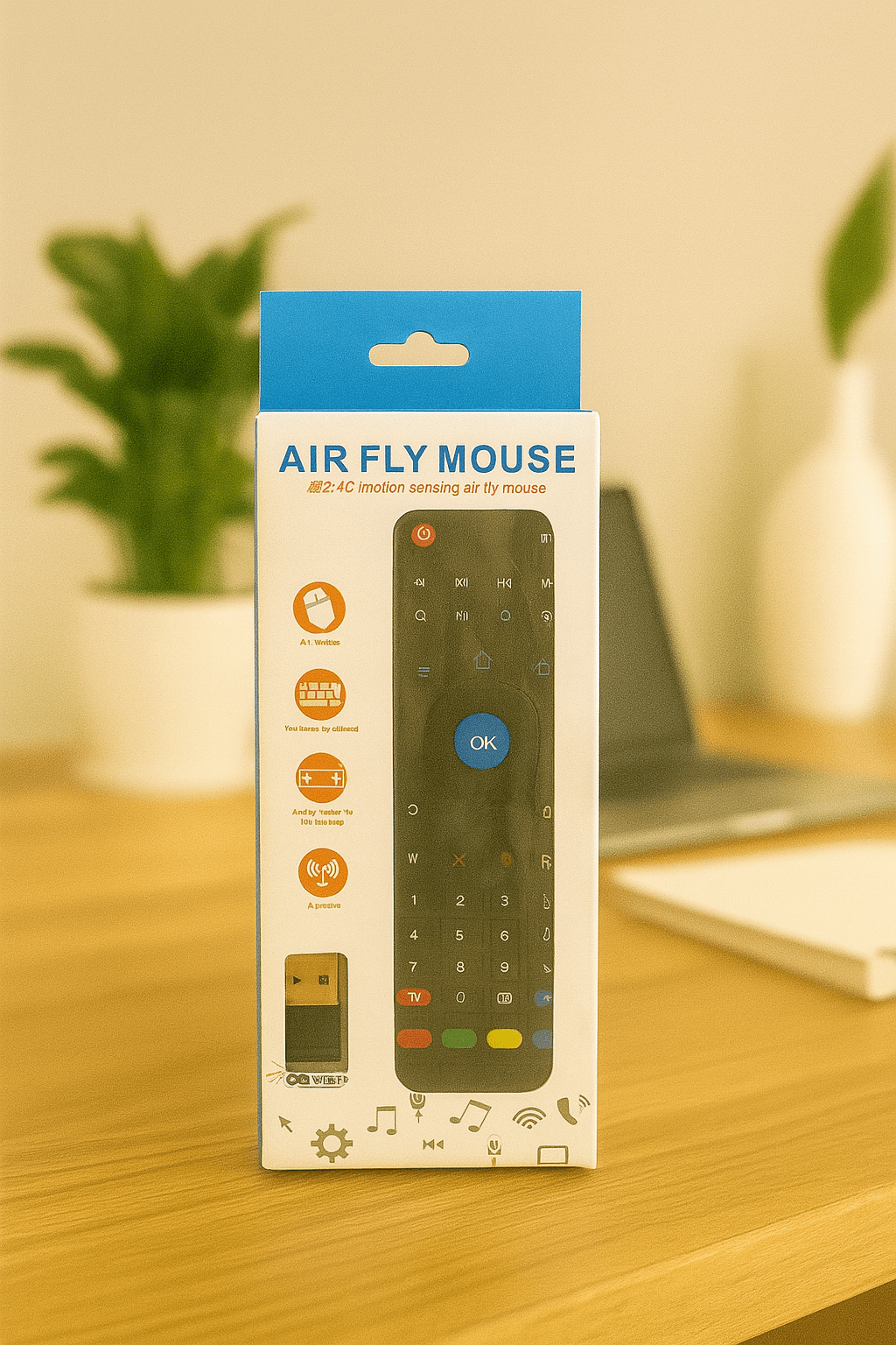 2.4G Air Fly Mouse Remote - Zambeel