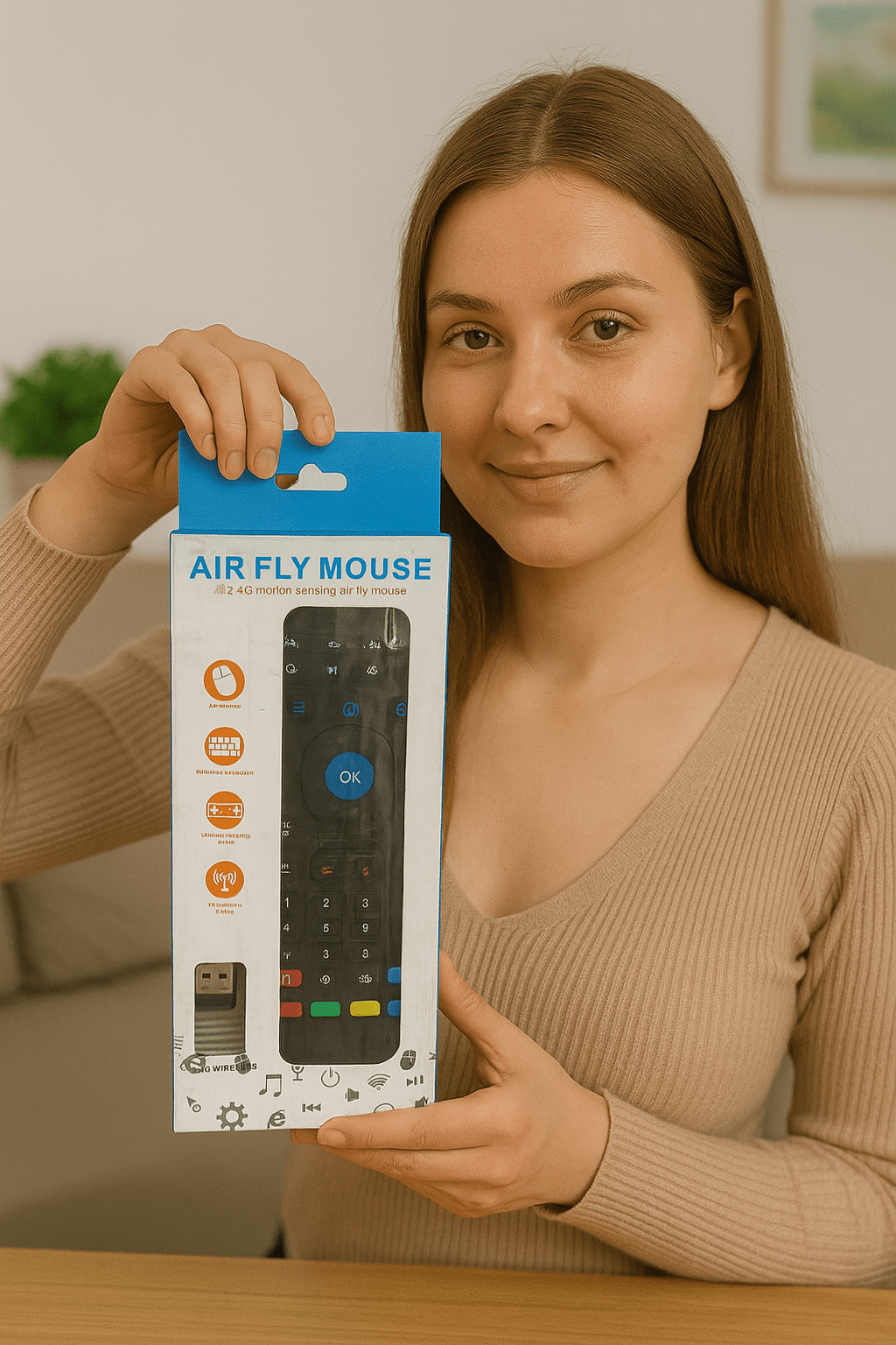2.4G Air Fly Mouse Remote - Zambeel