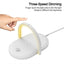 3 In 1 Foldable Wireless Charger Night Light Wireless Charging Station Stonego LED Reading Table Lamp 15W Fast Charging Light - Zambeel
