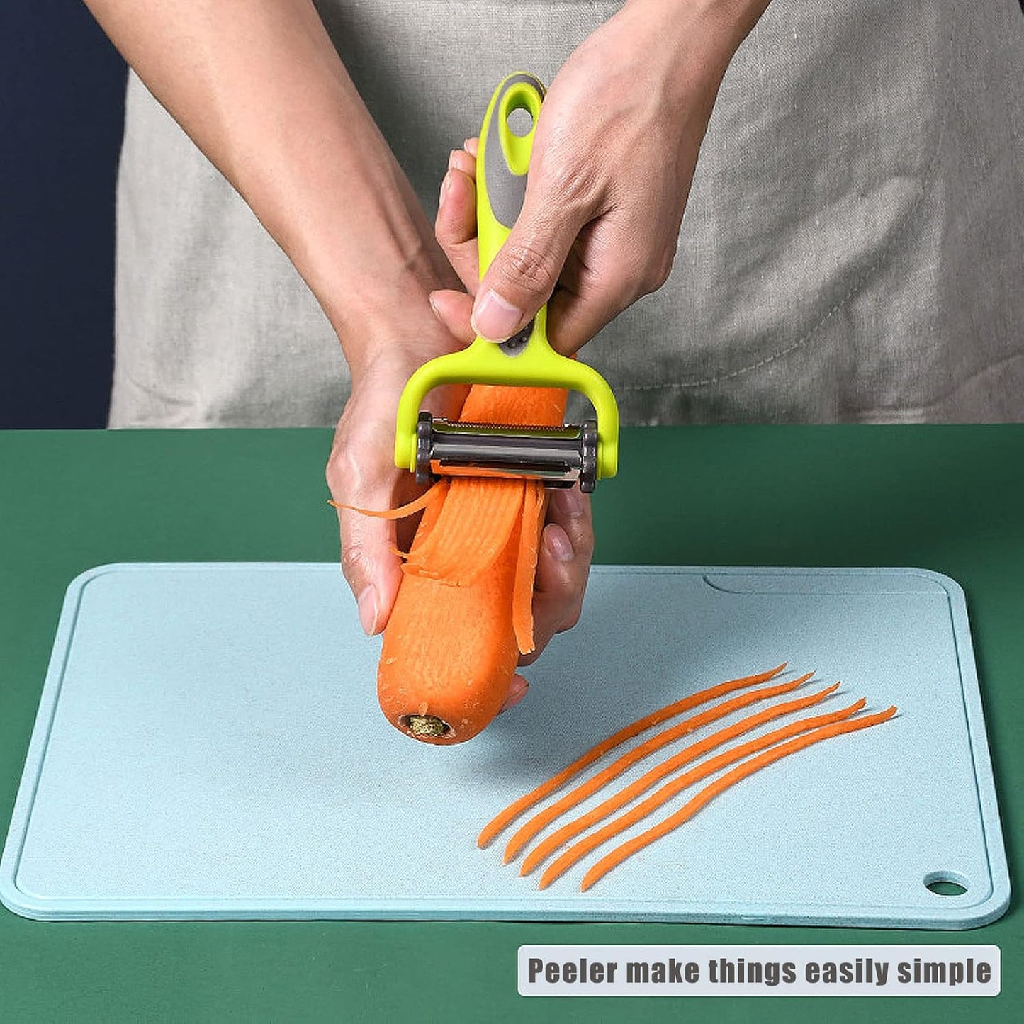 3 - in - 1 Multi - Functional Vegetable & Fruit Peeler - Zambeel