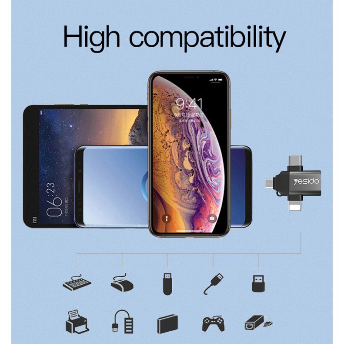 3 In 1 OTG Adapter - Zambeel
