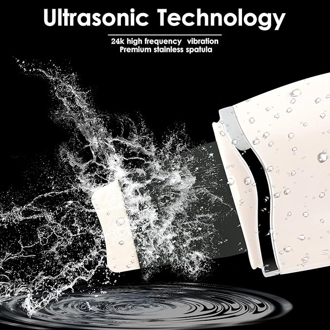 3 - in - 1 Ultrasonic Facial Skin Scrubber - Zambeel